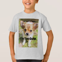 T-shirt coquelicot trop mignon