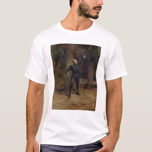 T-shirt Coquelin constant comme Cyrano De Bergerac (Devant)