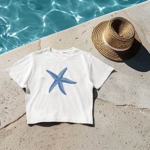 T-shirt Coques de mer, graphique vie marine