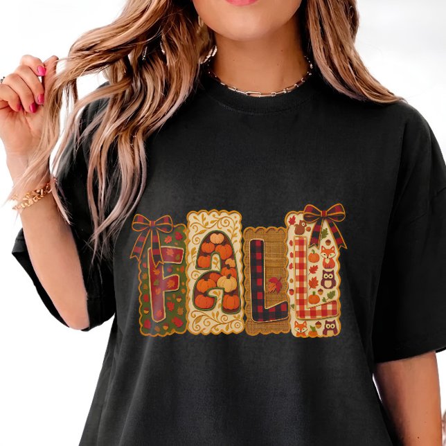 T-shirt Coquette Automne confortable  (Créateur téléchargé)