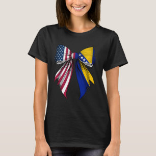 T-shirt Coquette Bow Bosnie-Herzégovine Bosnians Pride