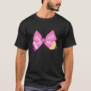 T-shirt Coquette Bow Enseignant Lifes Pour Les Femmes Reto