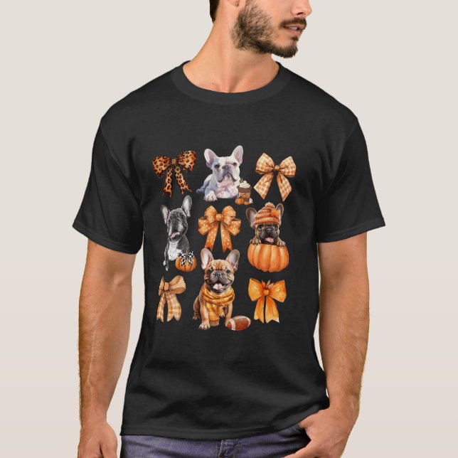 T-shirt Coquette Bows Citrouille A (Devant)