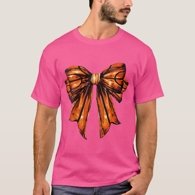 T-shirt Coquette de Basket-ball de Bow Automne (Devant)