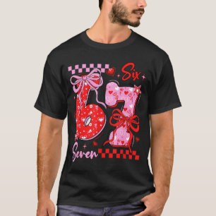 T-shirt Coquette Préparatoire Rétro Arc 6 7 Six Sept Amour