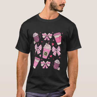 T-shirt Coquette Rose Bow maman Carburant Mama a besoin de