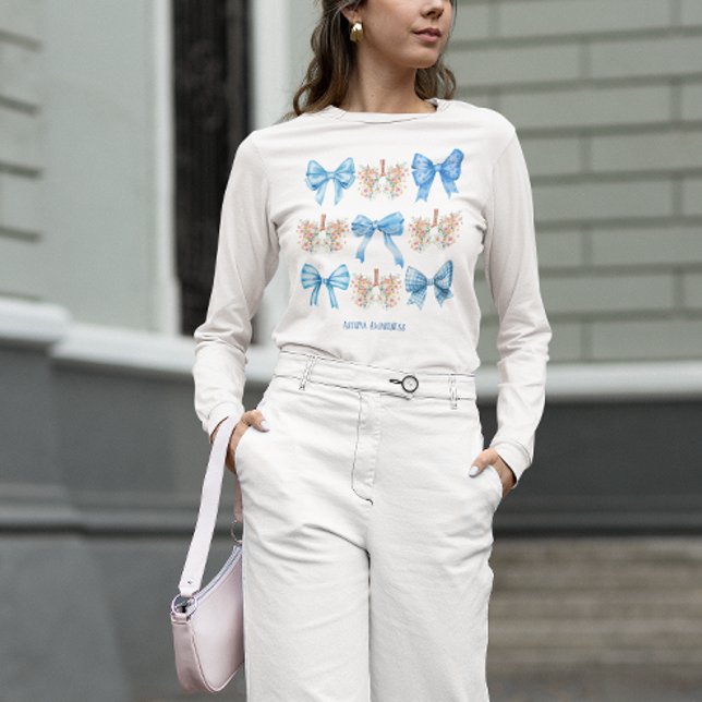 T-shirt Coquette Sensibilisation à l'asthme Allergie flora (Créateur téléchargé)
