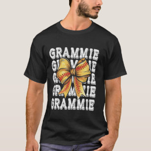 T-shirt Coquette Softball GRAMMIE Correspondance Family Bo
