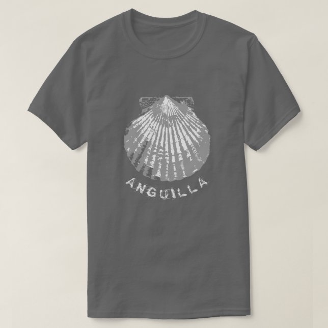 T-shirt Coquillage d'Anguilla en détresse (Design devant)