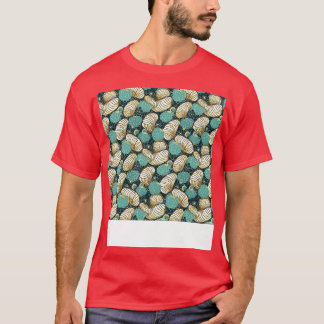 T-shirt Coquillage de mer Motif sans mer Coquille de plage
