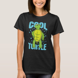 T-shirt Coquille arrière de la tortue cool