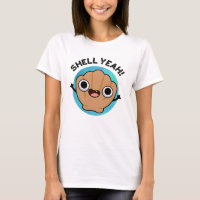 Coquille Ouais Funny Seashell Pun