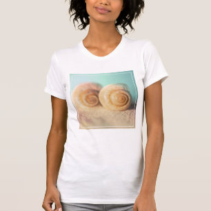T-shirt Coquilles de Nautilus sur la plage