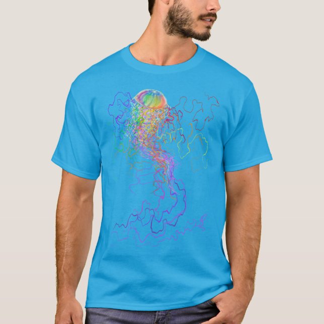 T-shirt Coquine arc-en-ciel (Devant)