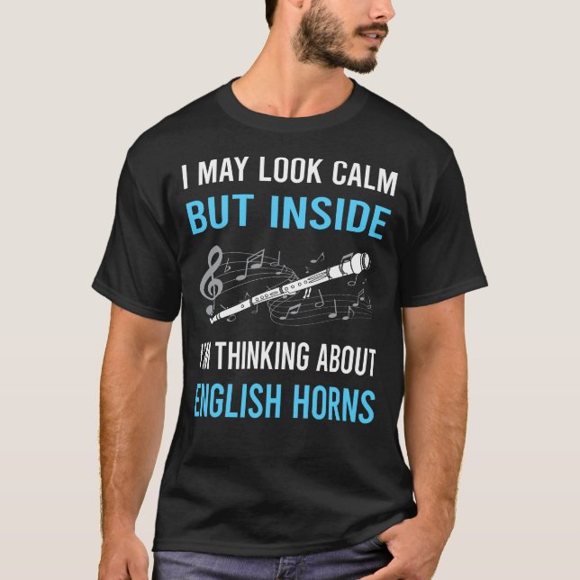 T-shirt Cor anglais anglais calme (Devant)