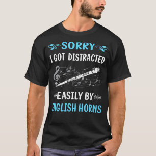 T-shirt Cor anglais distrait