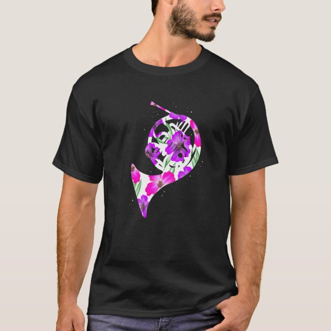 T-shirt Cor d'harmonie Joueurs de cor d'harmonie (Devant)