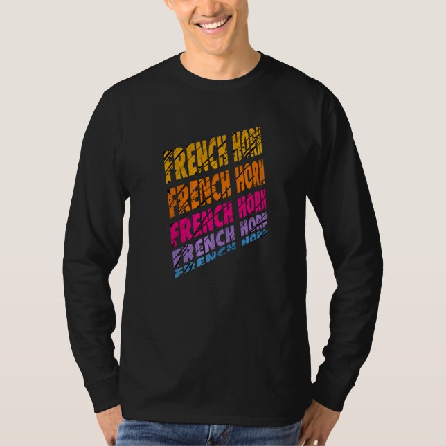 T-shirt Cor d'harmonie Joueurs de cor d'harmonie (Devant)