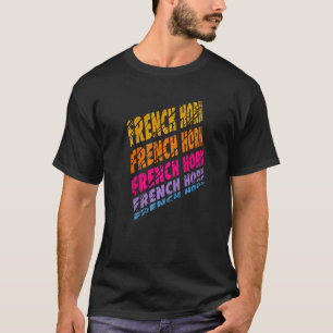 T-shirt Cor d'harmonie Joueurs de cor d'harmonie