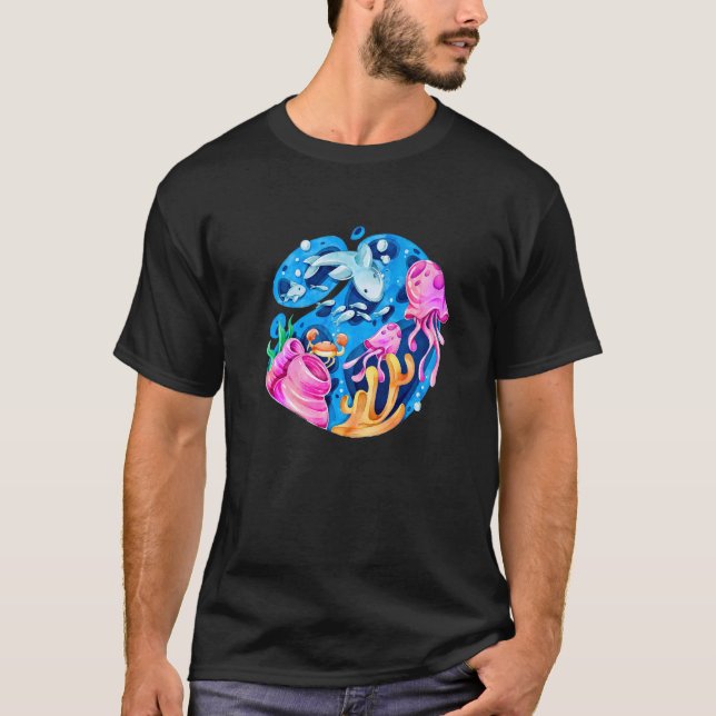 T-shirt Corail Reefs Nature Océan Corail Reefs (Devant)