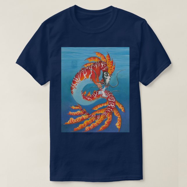 T-Shirt Coral Reef Kelpi (Design devant)