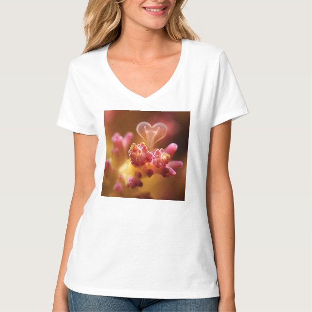 T-shirt Corales enamorados (Devant)