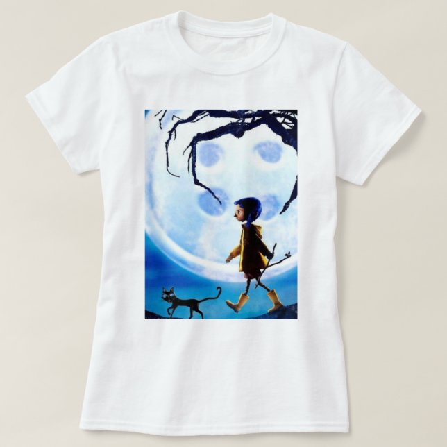 T-shirt Coraline amour meilleur cadeau pour les amateurs d (Design devant)