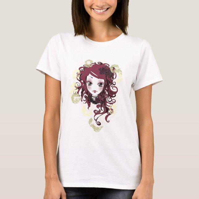 T-shirt Coraline au chocolat (Devant)
