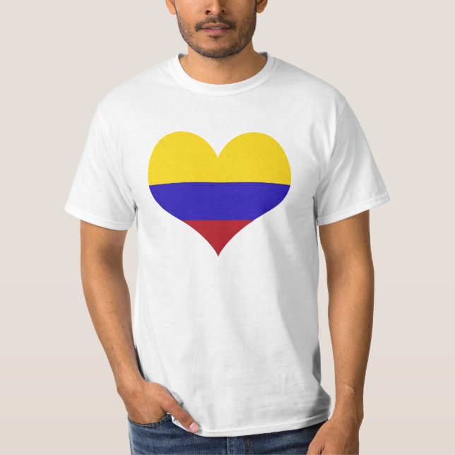 T-shirt Corazon De Colombie (Devant)