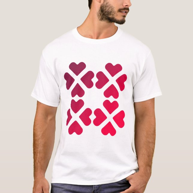 T-shirt corazones de amor (Devant)