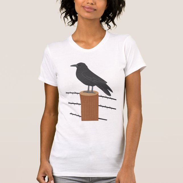 T-shirt Corbeau (Devant)