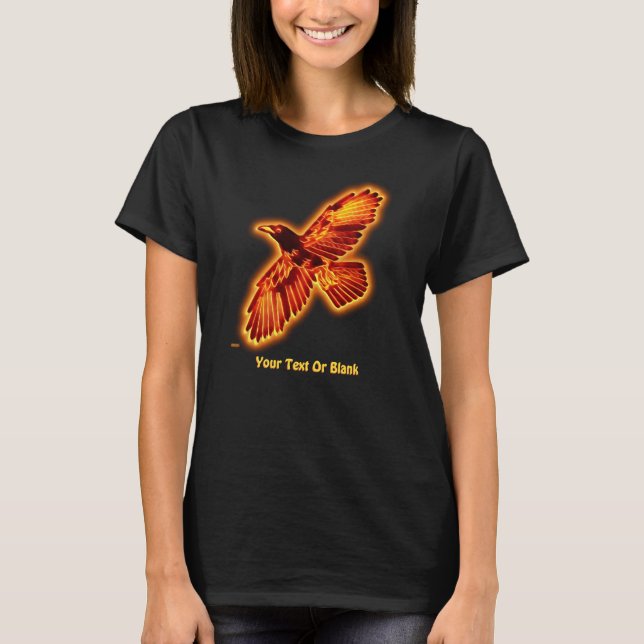 T-shirt Corbeau (Devant)