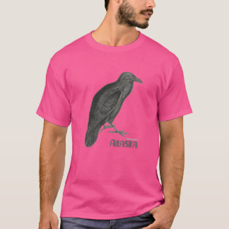 T-shirt Corbeau