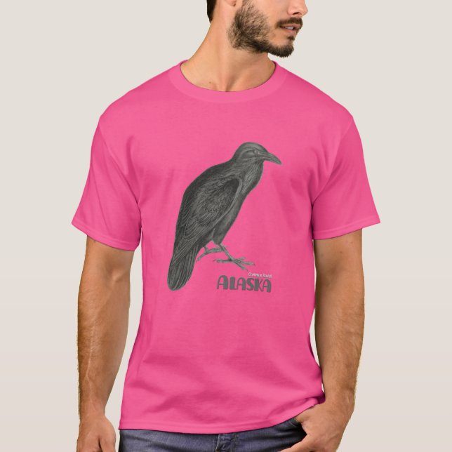 T-shirt Corbeau (Devant)