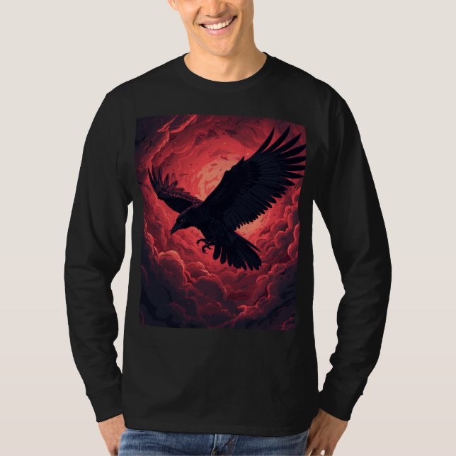 T-shirt Corbeau (Devant)