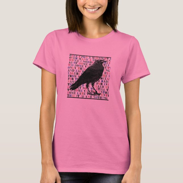 T-shirt Corbeau (Devant)