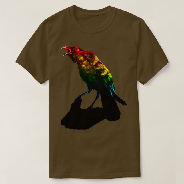 T-shirt Corbeau (Design devant)