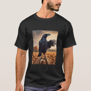 T-shirt Corbeau