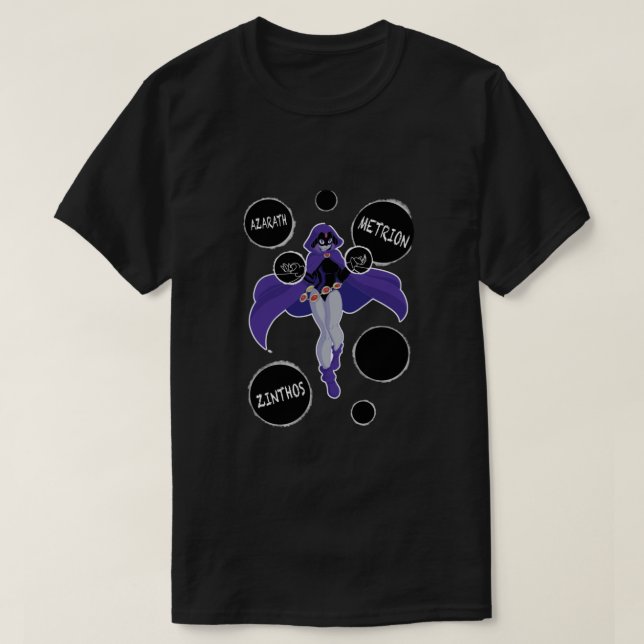 T-shirt Corbeau - Azarath Metrion Zinthos Classic (Design devant)