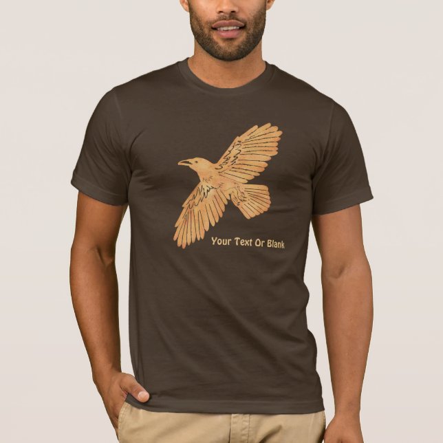 T-shirt Corbeau Brown (Devant)