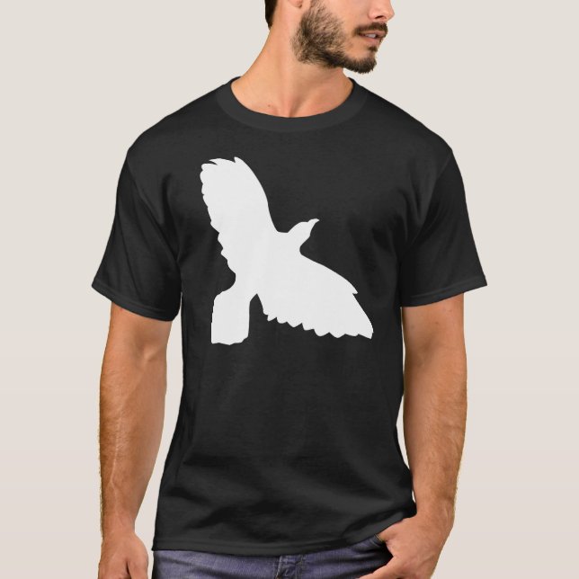 T-shirt Corbeau corbeau (Devant)