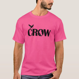 T-shirt Corbeau Corbeau Corbeau Oiseau Environnement et na