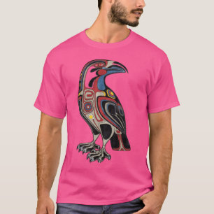 T-shirt Corbeau indigène Haida Tlingit 1