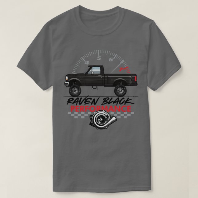 T-shirt Corbeau noir (Design devant)