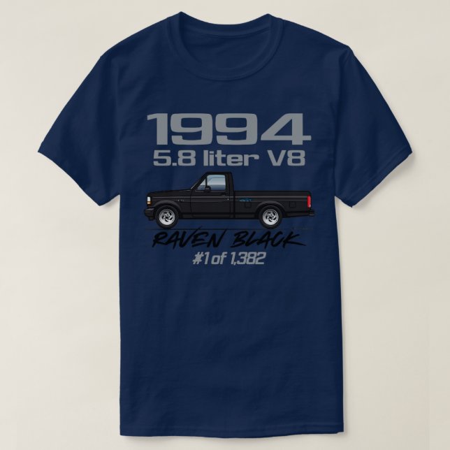 T-shirt Corbeau noir1 (Design devant)