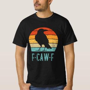 T-shirt Corbeau noir F-Caw-F