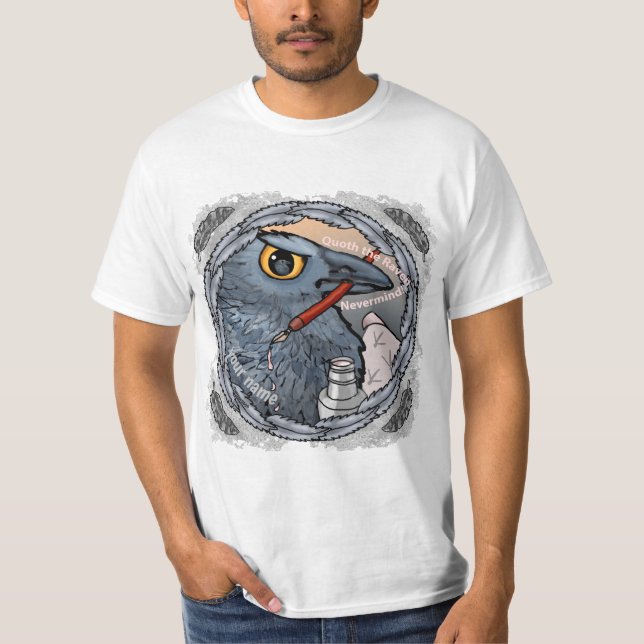T-shirt Corbeau Sans Importance  (Devant)