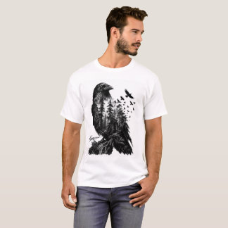 T-shirt Corbeau Submergé