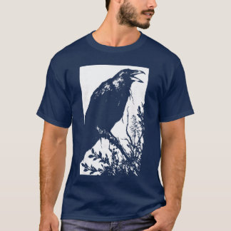 T-shirt Corbeau Weirdcore Goblincore Punk Goth Esthétique