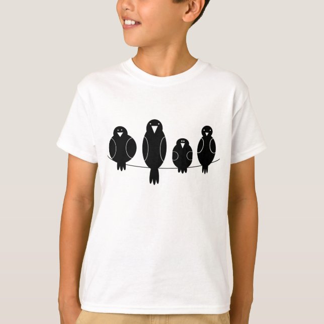 T-shirt CORBEAUX - tee (Devant)